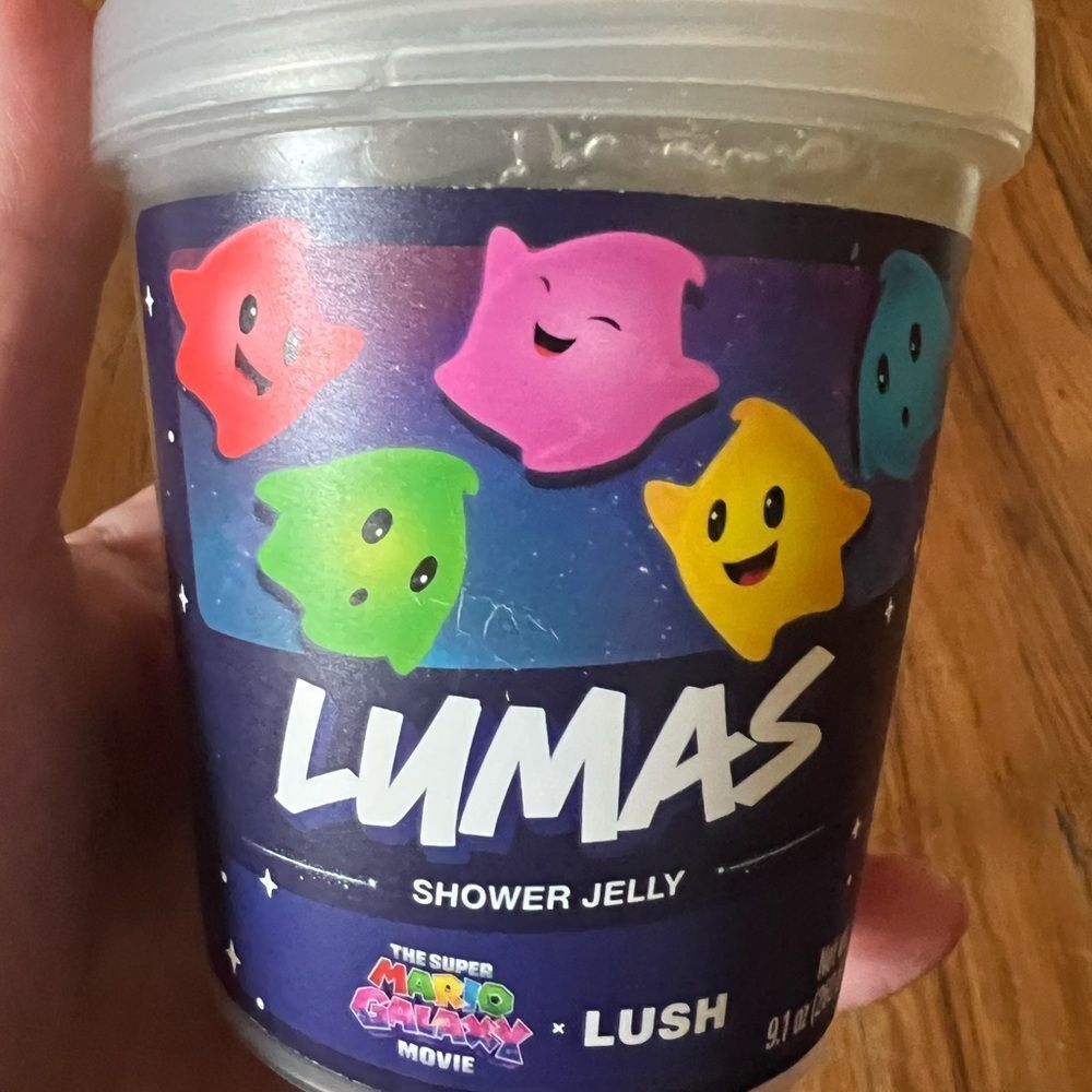 Lush X Mario Galaxy LUMAS Shower Jelly 9.1 Oz LIMITED EDITION NEW